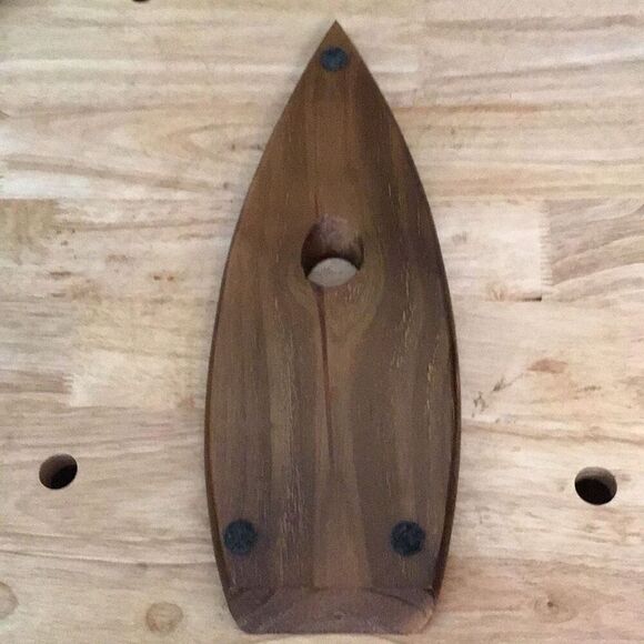 Wine Bottle Display, Bar Accessory, Wood and Agate, New without Tags - Picture 4 of 4